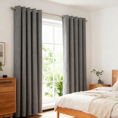 Full blackout curtains for living room and bedroom – heat-insulating and soundproof